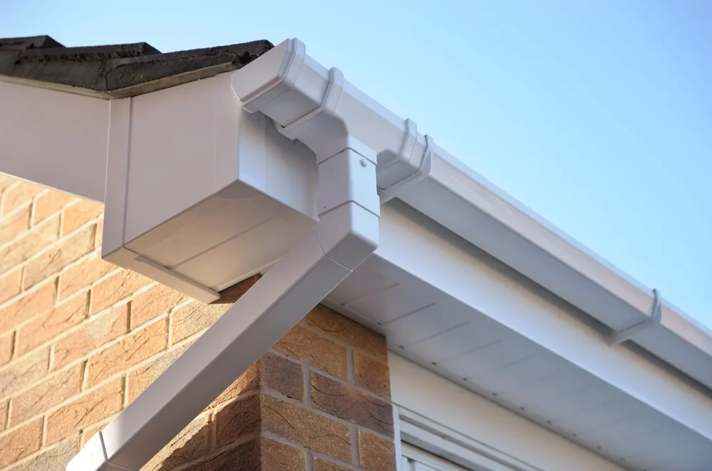 New white uPVC fascias and soffits